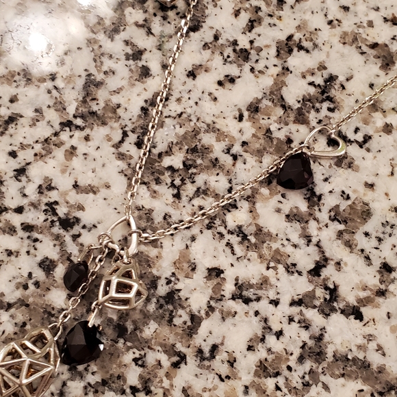 Links of London Garnet Flutter & Heart Necklace - Picture 4 of 14